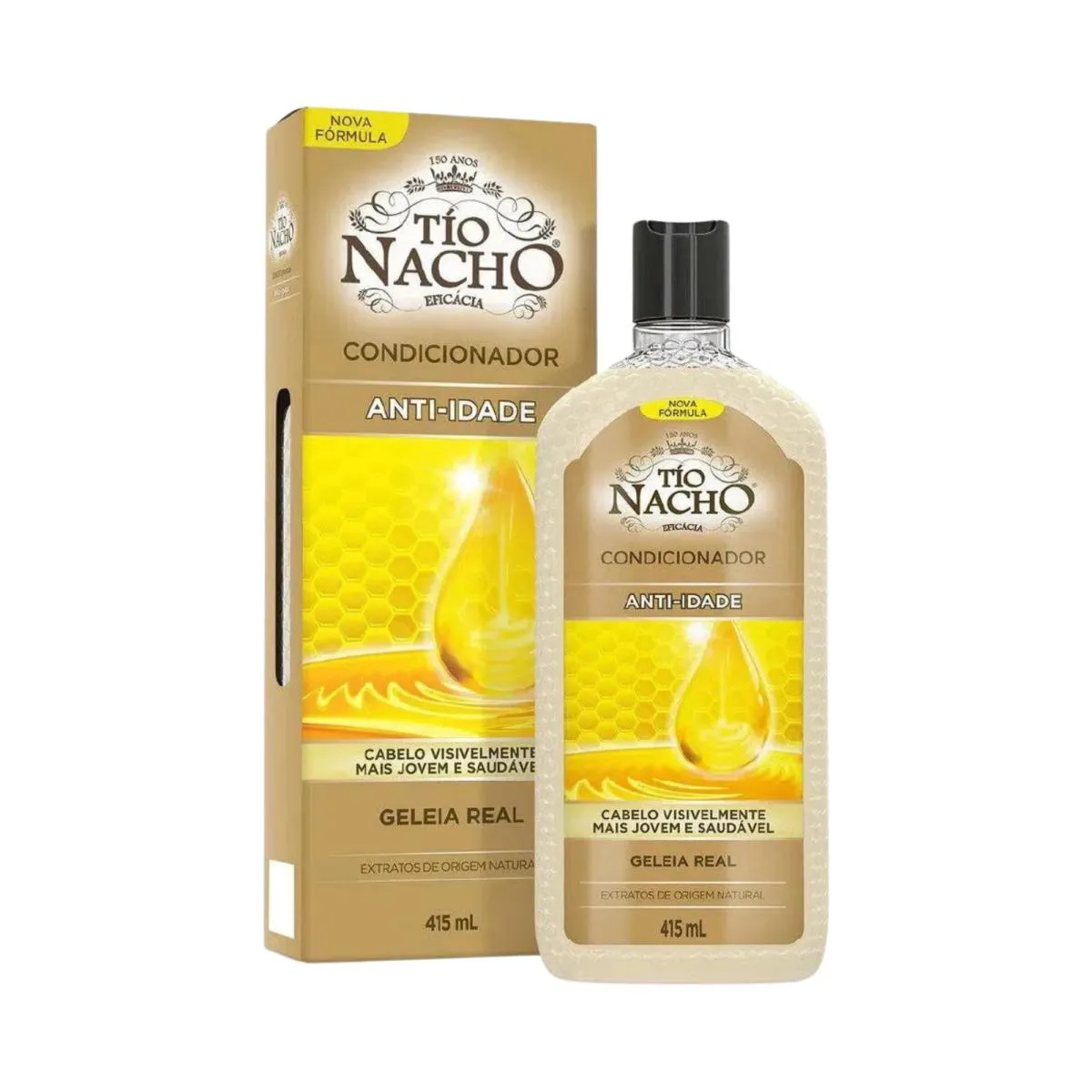 CONDICIONADOR ANTI-IDADE CABELOS COM QUEDA 415ML  TIO NACHO