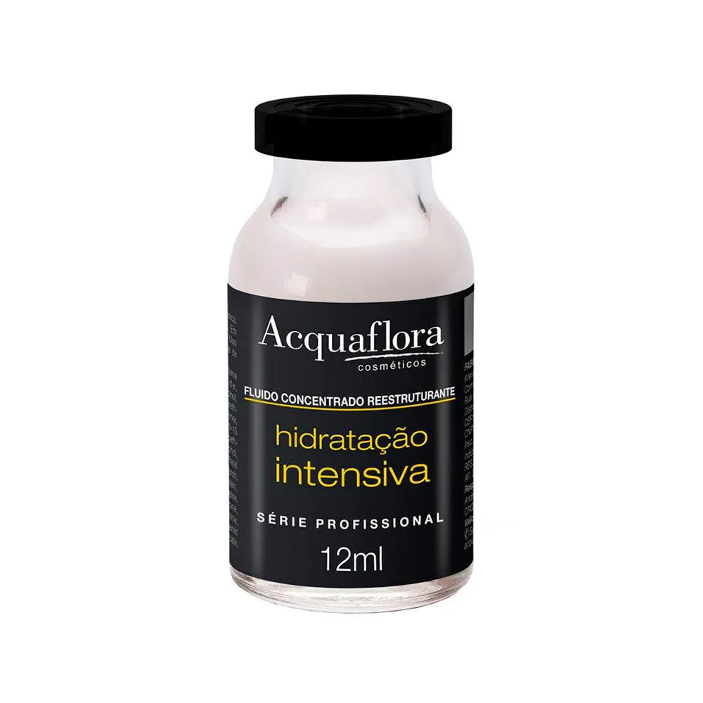 FLUIDO ACQUAFLORA HIDRATAçãO INTENSIVA 12ML