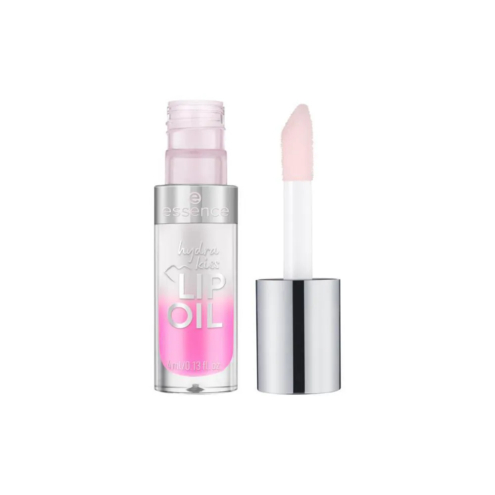 ESSENCE HYDRA KISS 01 KISS FROM A ROSE ÓLEO LABIAL CINTILANTE 4ML