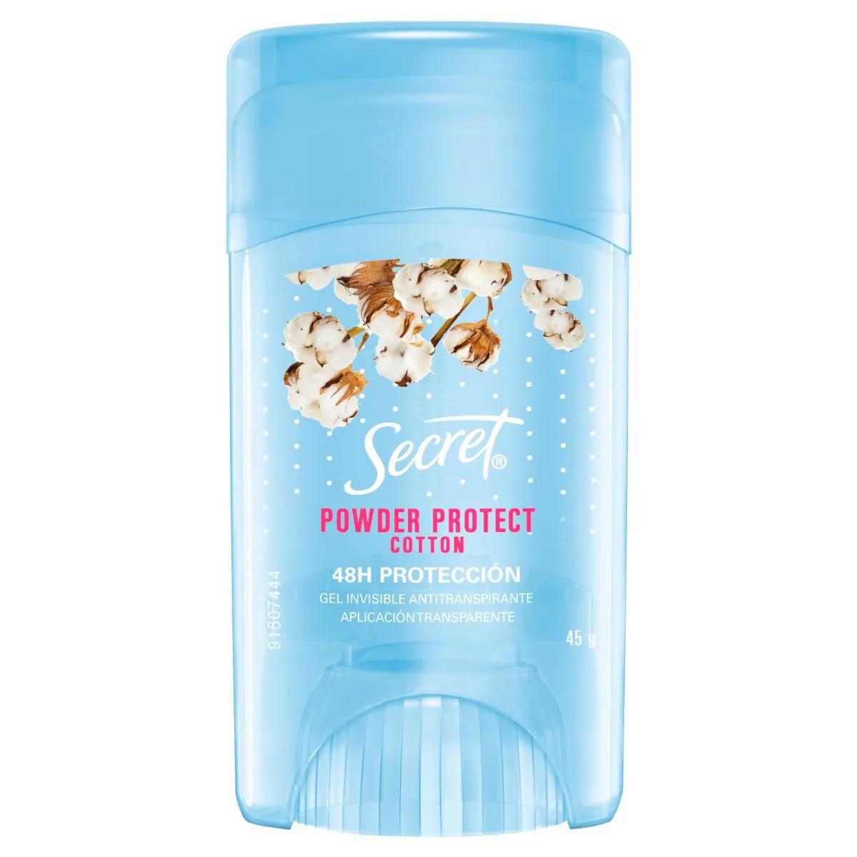 DESODORANTE SECRET POWDER PROTECT COTTON GEL INVISíVEL 45G