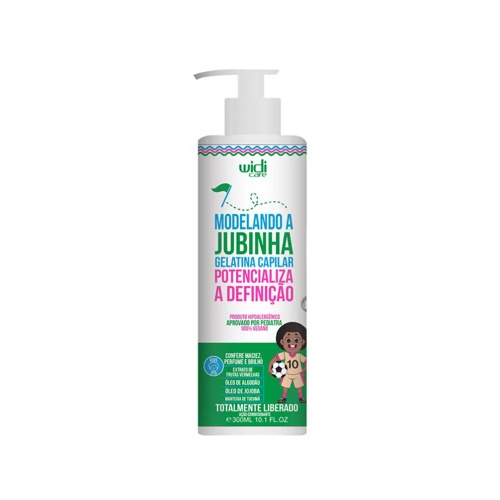 GELATINA CAPILAR WIDI CARE MODELANDO A JUBINHA POTENCIALIZA A DEFINIçãO