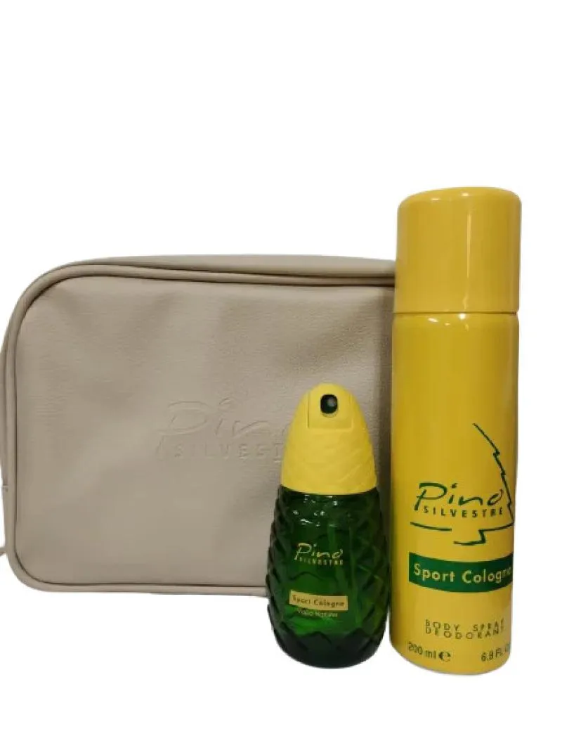 Kit Sport Pino Silvestre Masculino  Eau de Toilette 75ml + Desodorante 200ml + Necessaire