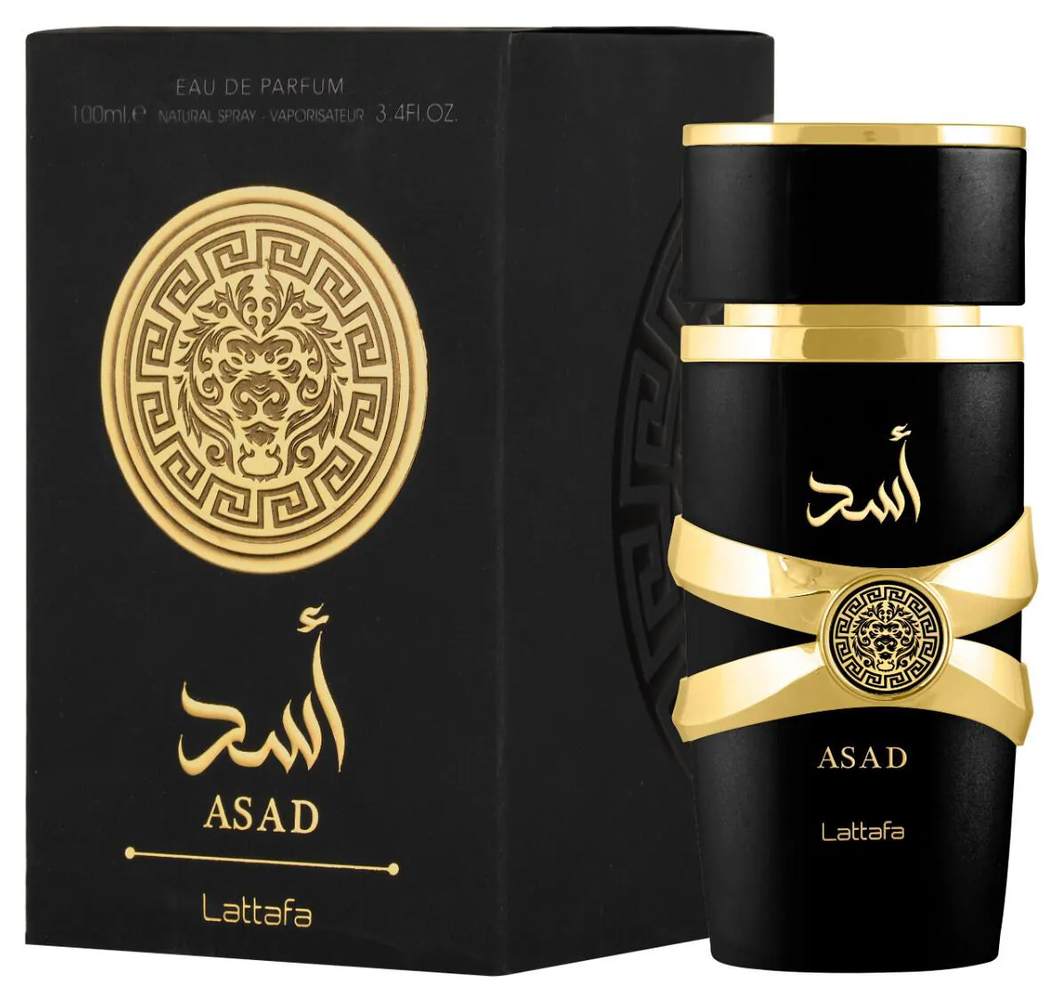 Asad Lattafa Eau de Parfum 100ml - Perfume Masculino