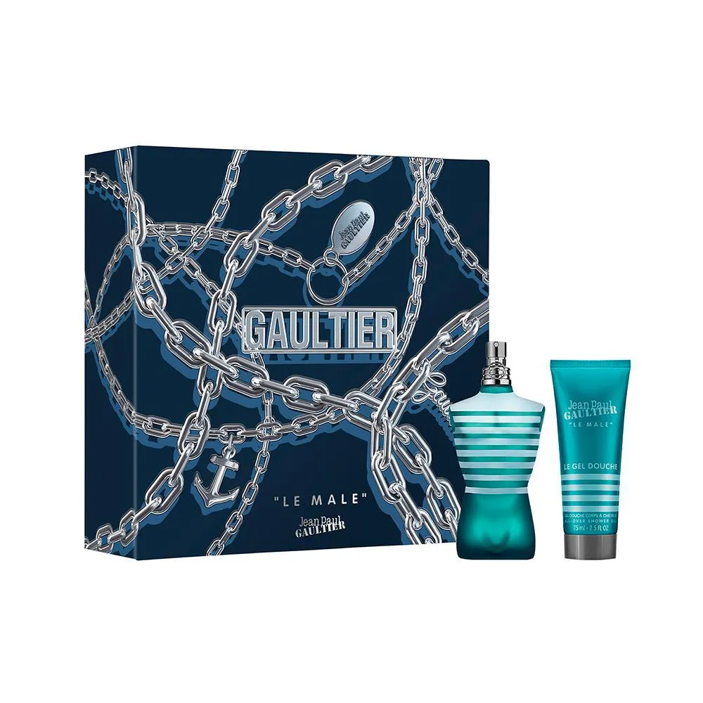 Kit Le Male Jean Paul Gaultier Masculino Eau de Toilette 75ml + Gel de Banho 75ml 