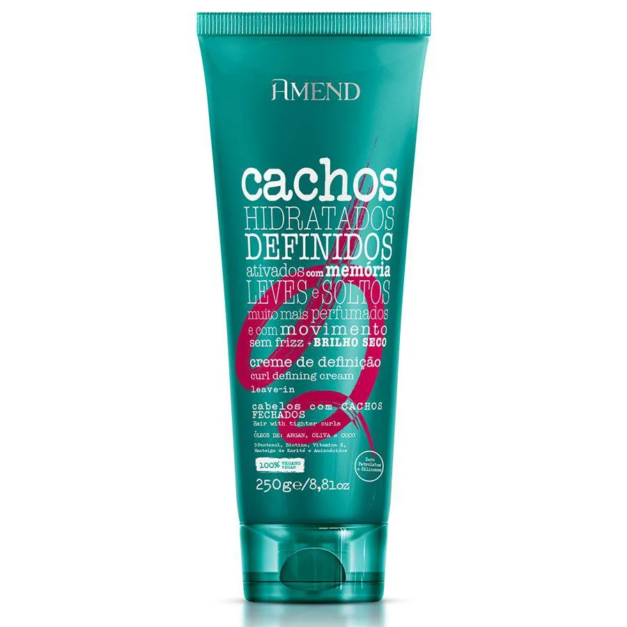 LEAVE-IN CACHOS + FECHADOS AMEND CACHOS 250G