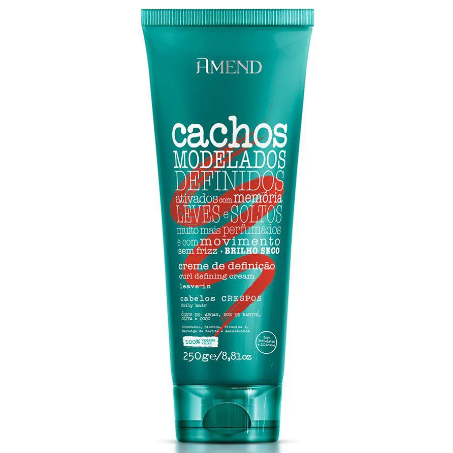 LEAVE-IN PARA CABELOS CRESPOS AMEND CACHOS 250G