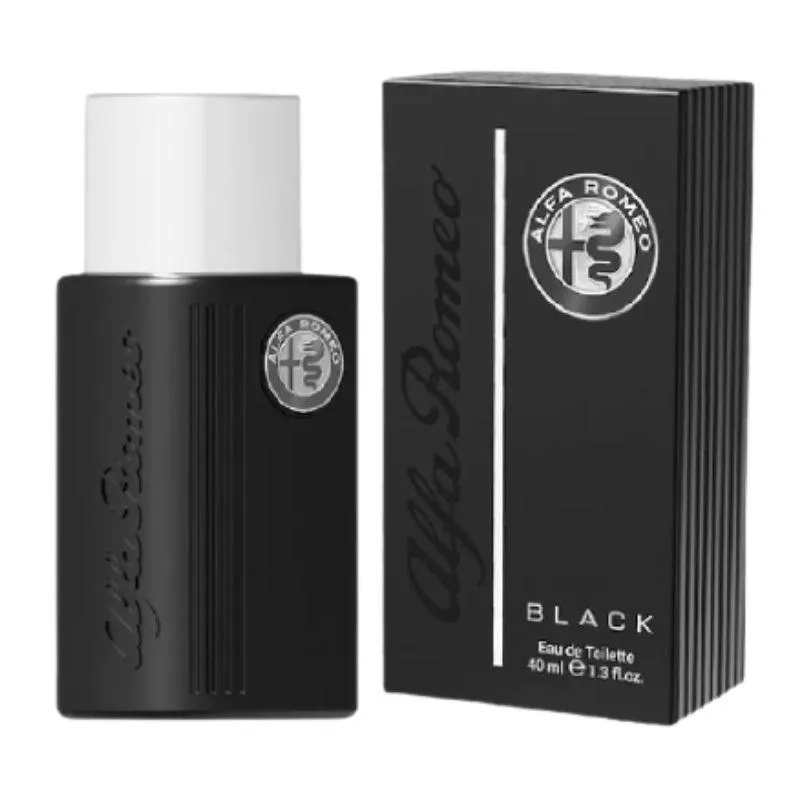 PERFUME ALFA ROMEO BLACK 40 ml