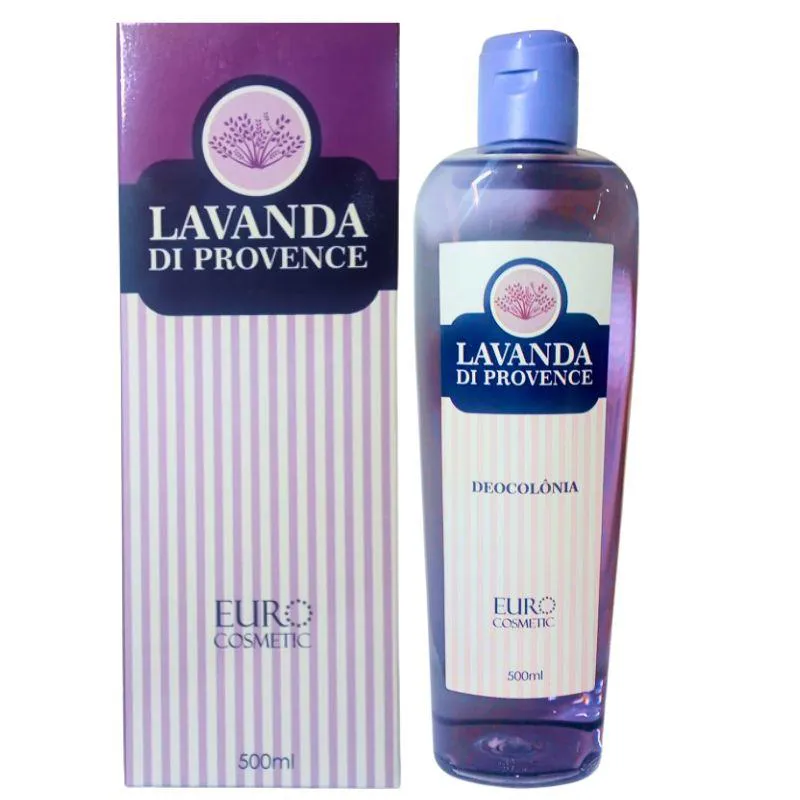 Lavanda Di Provence Euro Cosmetic Deo Colônia 500ml - Desodorante Unissex