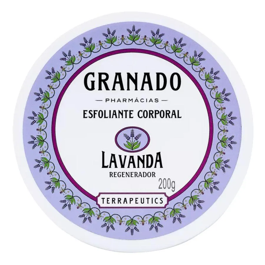ESFOLIANTE CORPORAL LAVANDA TERRAPEUTICS 200G - GRANADO