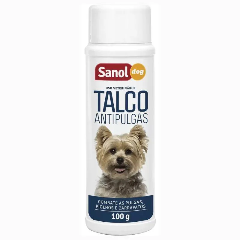 TALCO SANOL ANTIPULGAS DOG 100G