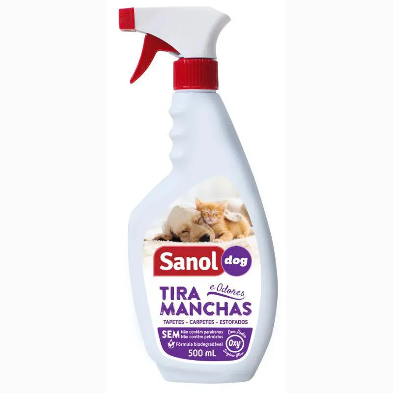 TIRA MANCHAS E ODORES SANOL DOG 500ml