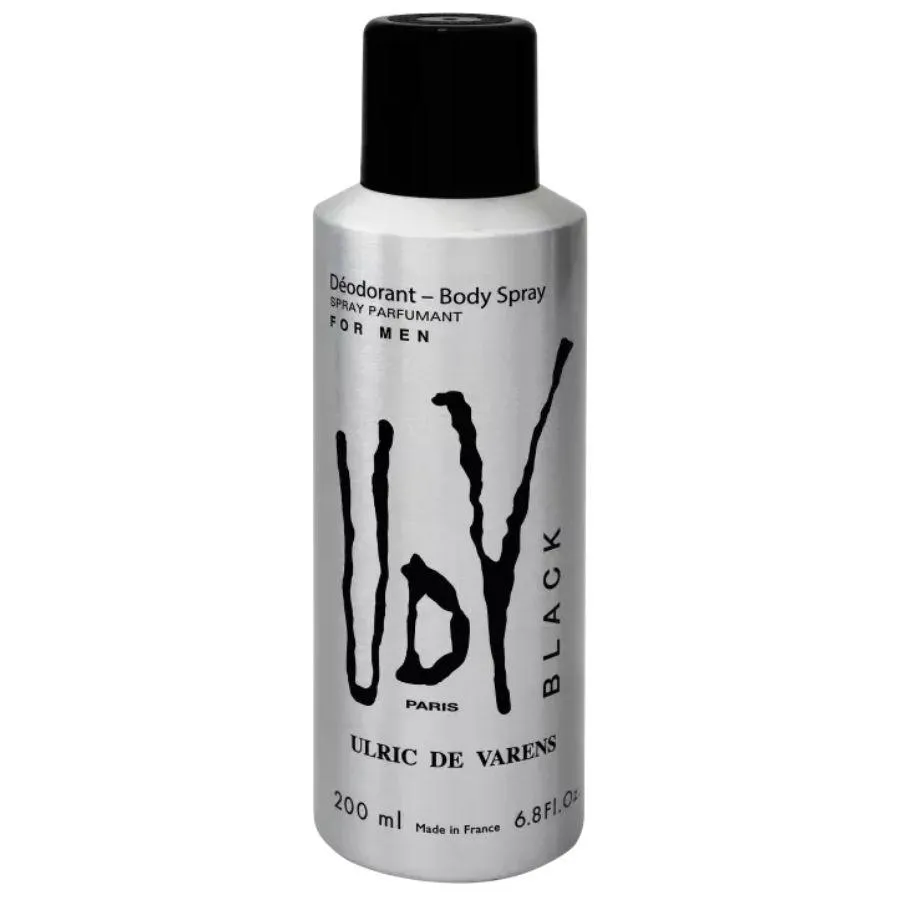 BODY SPRAY UDV BLACK 200ML
