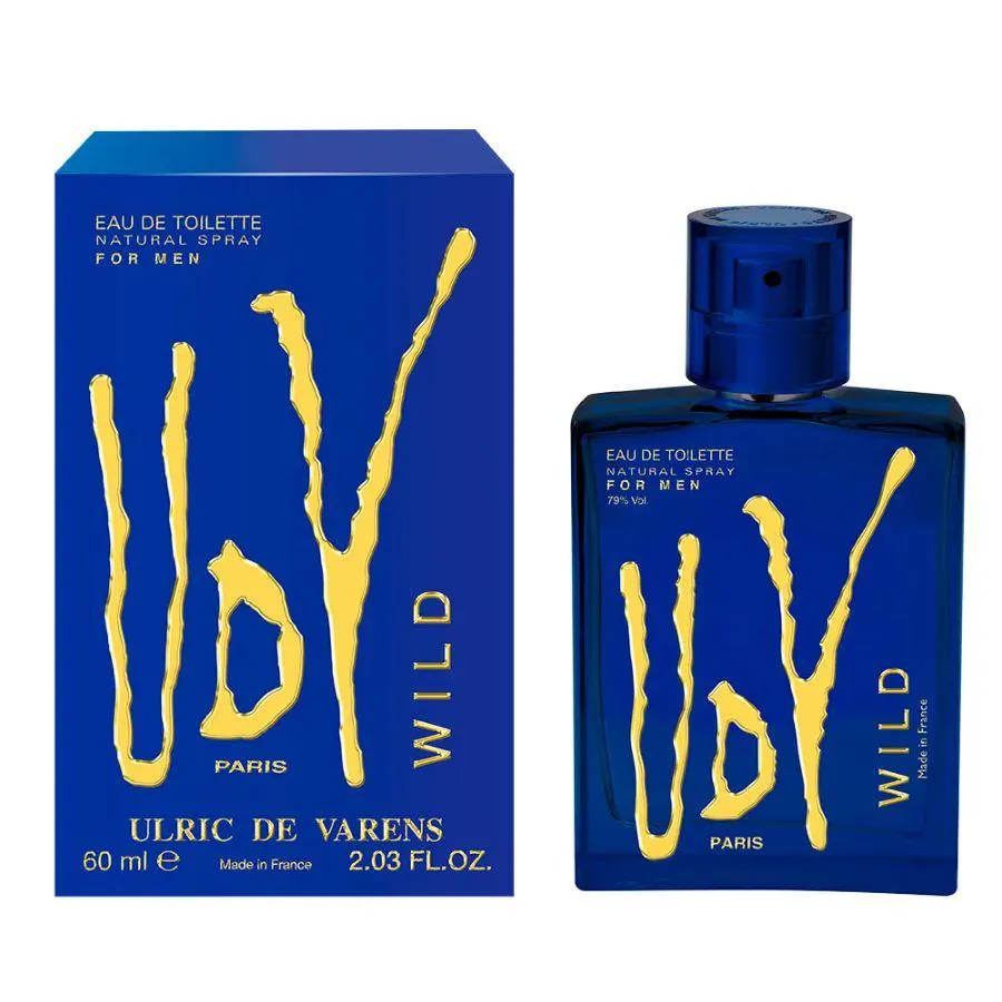 UDV Wild Ulric de Varens Eau de Toilette 60ml - Perfume Masculino