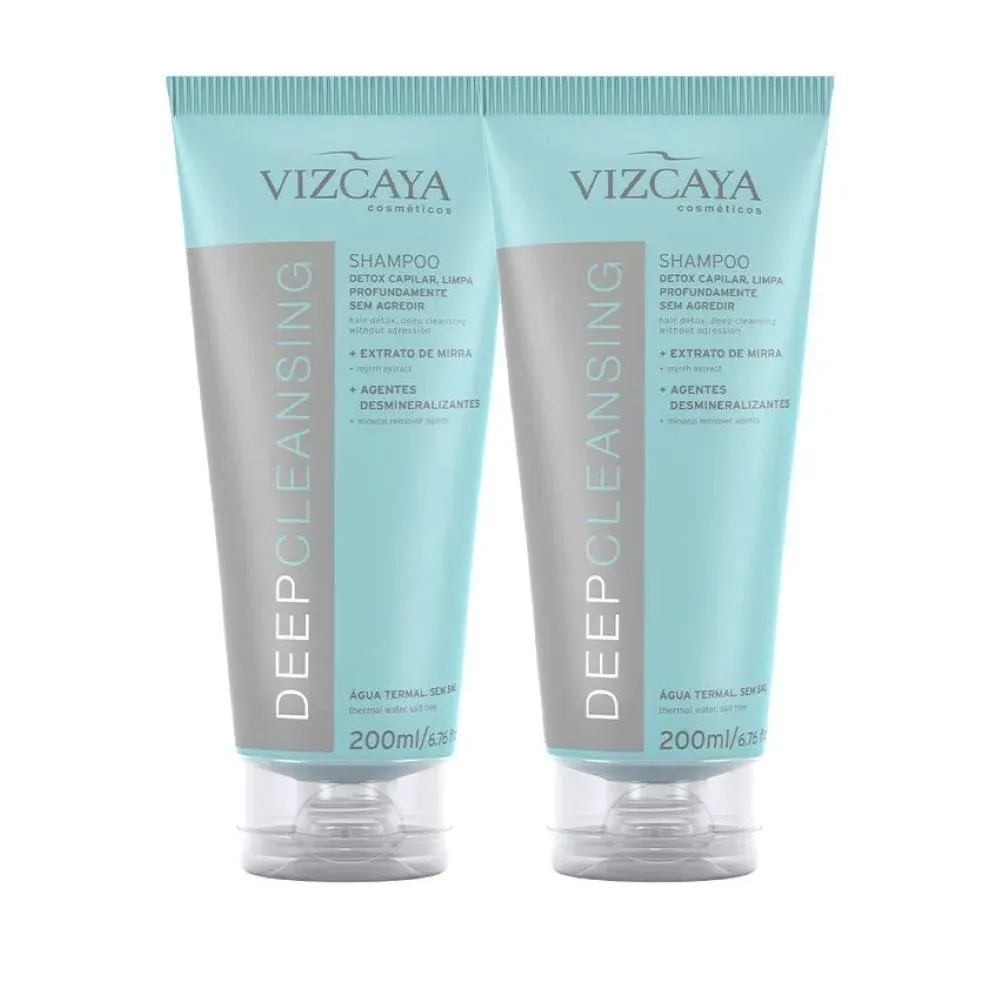KIT DUO SHAMPOOS DEEP CLEANSING 200ML + 200ML