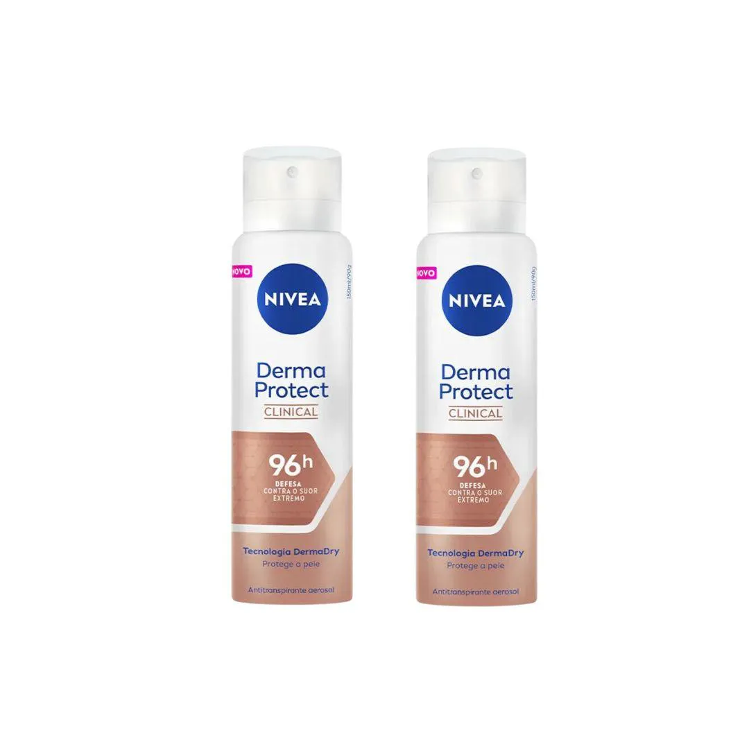 DESODORANTE AERO NIVEA 150ML  CLINICAL DERMA PROTECT-KIT2UN