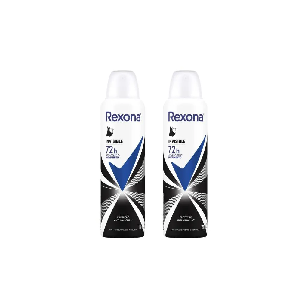 DESODORANTE AERO REXONA 150ML FEM INV EMOTION-KIT C/2UN
