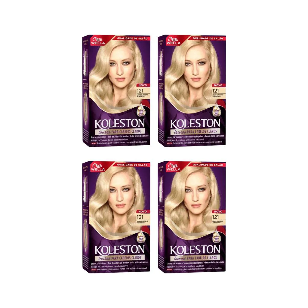COLORAçAO KOLESTON 12.1 LOURO CZ INTENSO-KIT C/4UN