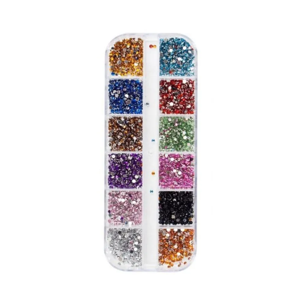 STRASS KIT COM 12 CORES