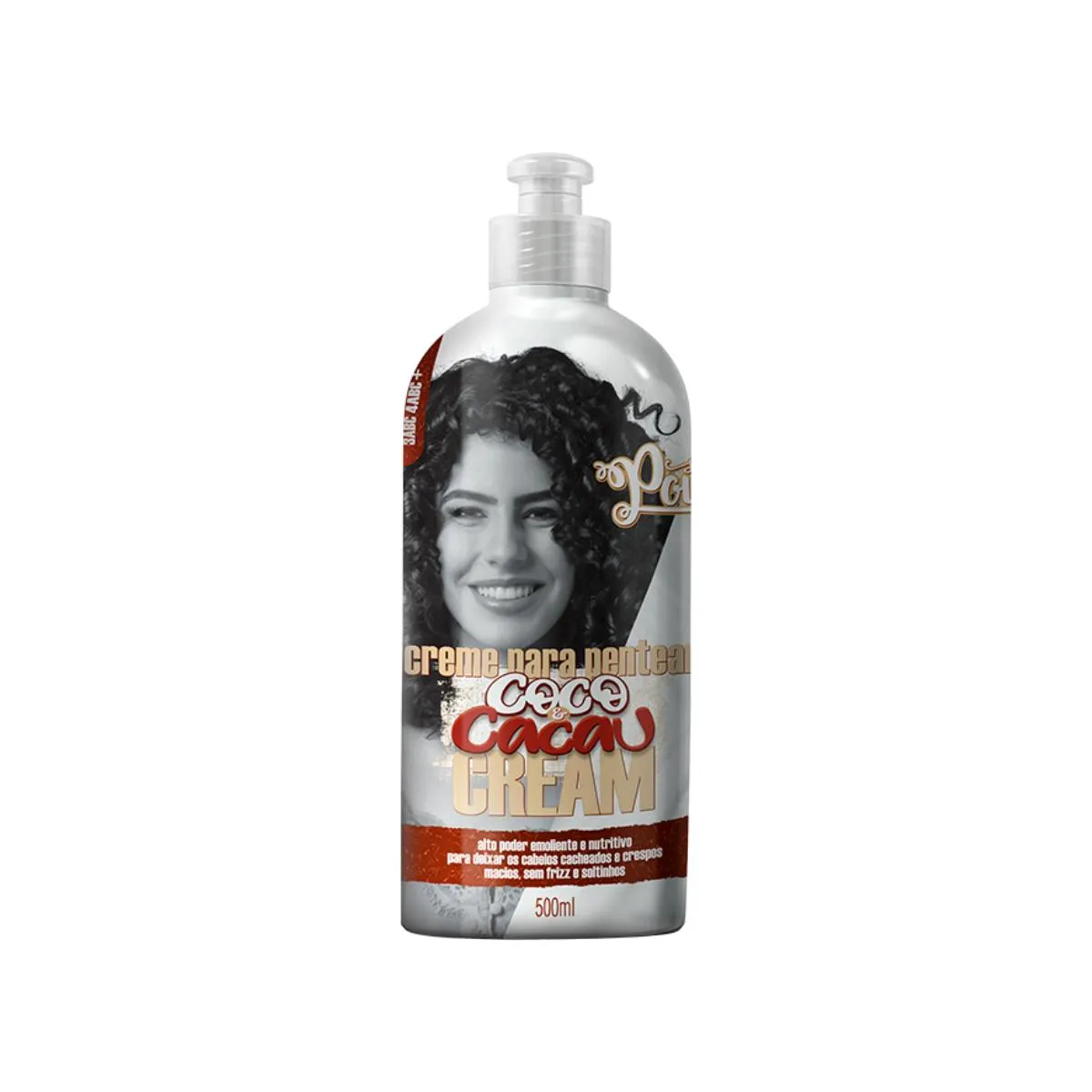 CREME PENTEAR COCO E CACAU SOUL POWER ANTIFRIZZ EMOLIENCIA E MACIEZ 500ML - BEAUTYCOLOR