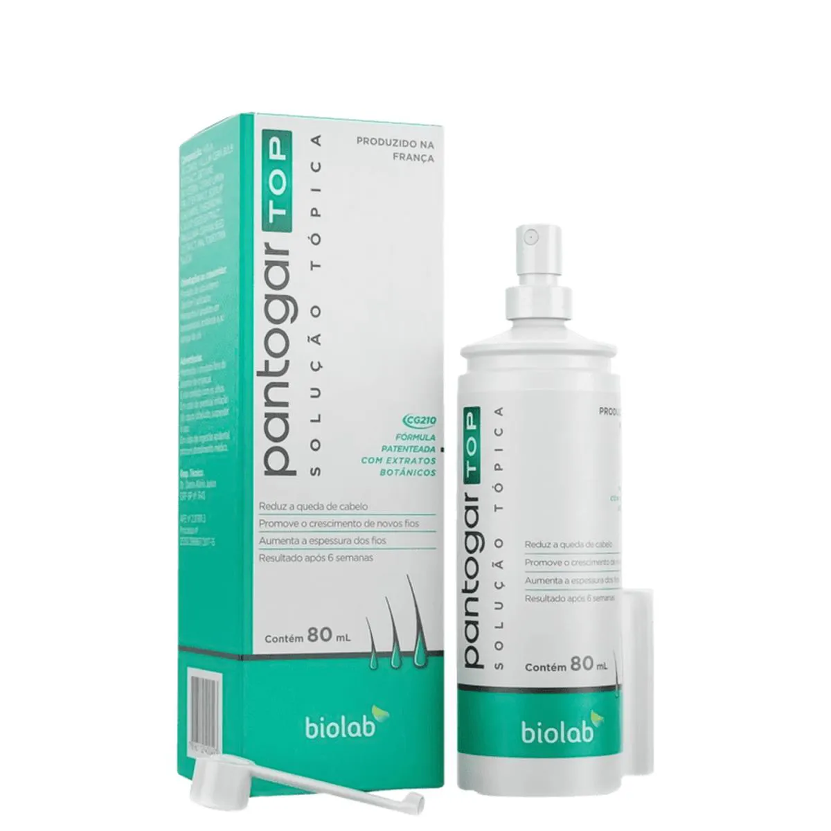 PANTOGAR TOP SOLUçãO TóPICA 80ML BIOLAB
