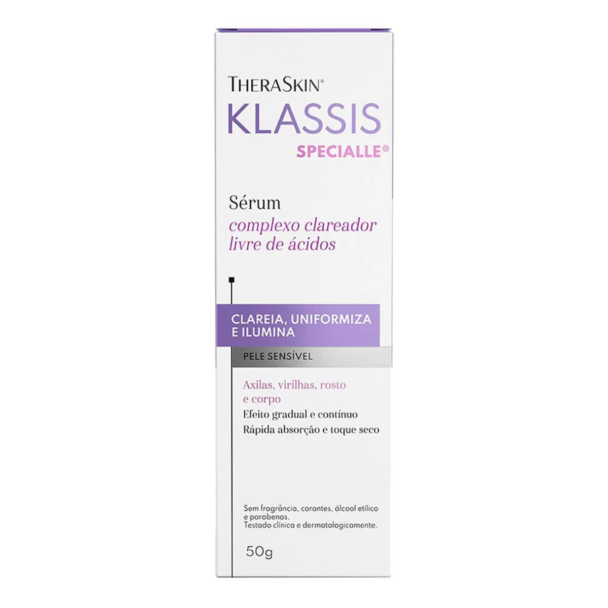 THERASKIN KLASSIS SPECIALLE SéRUM COMPLEXO CLAREADOR PARA PELE SENSíVEL 50G (7897129304583)
