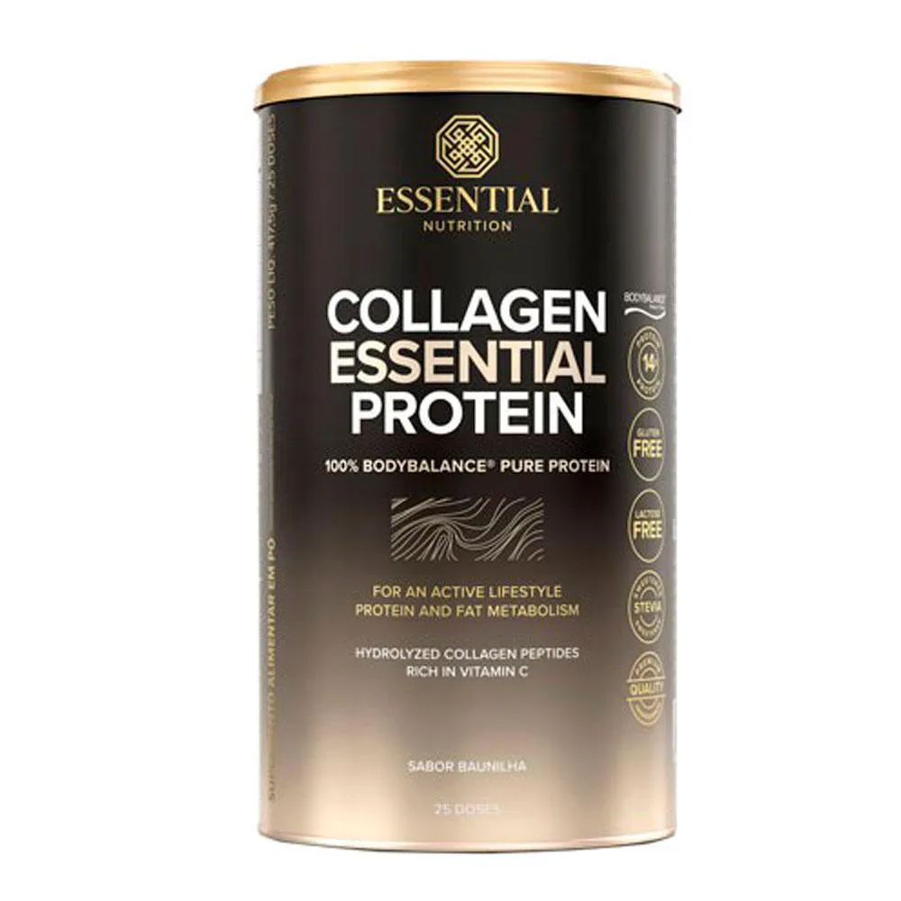 COLLAGEN ESSENTIAL PROTEIN BAUNILHA ESSENTIAL NUTRITION 457,5G U Unica