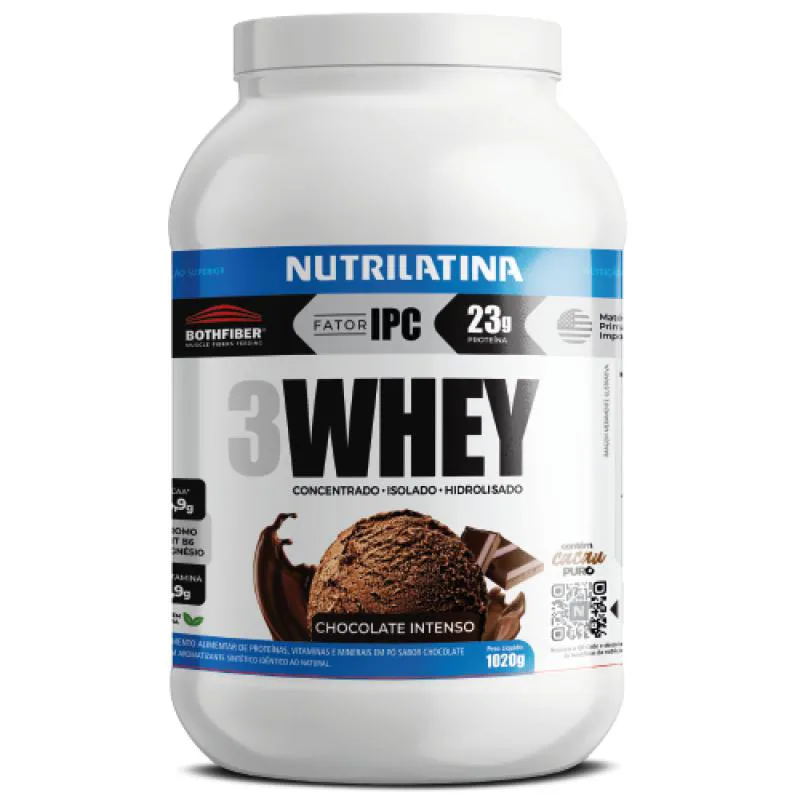 3 WHEY PROTEIN CHOCOLATE NUTRILATINA