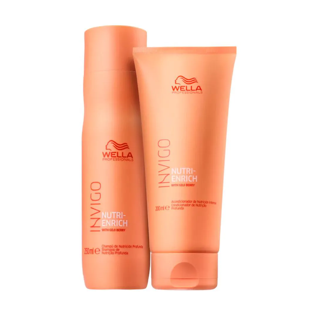 Wella Professionals Nutri-Enrich Duo Shampoo 250ml & Condicionador 200ml