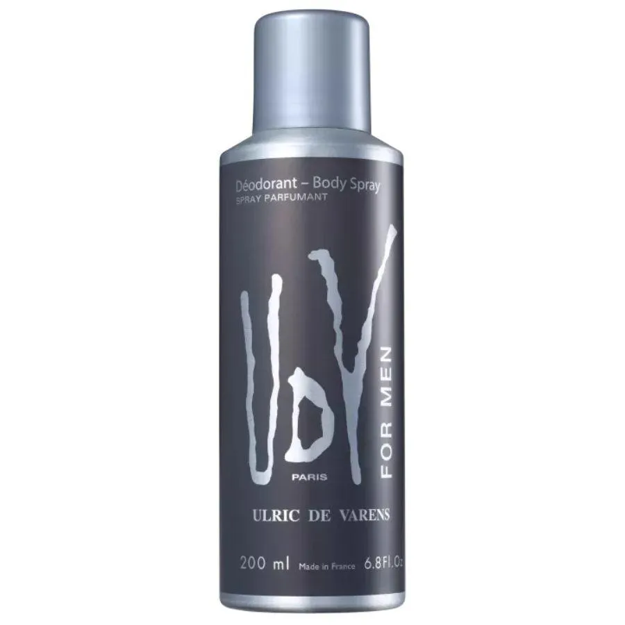 BODY SPRAY UDV FOR MEN 200ML