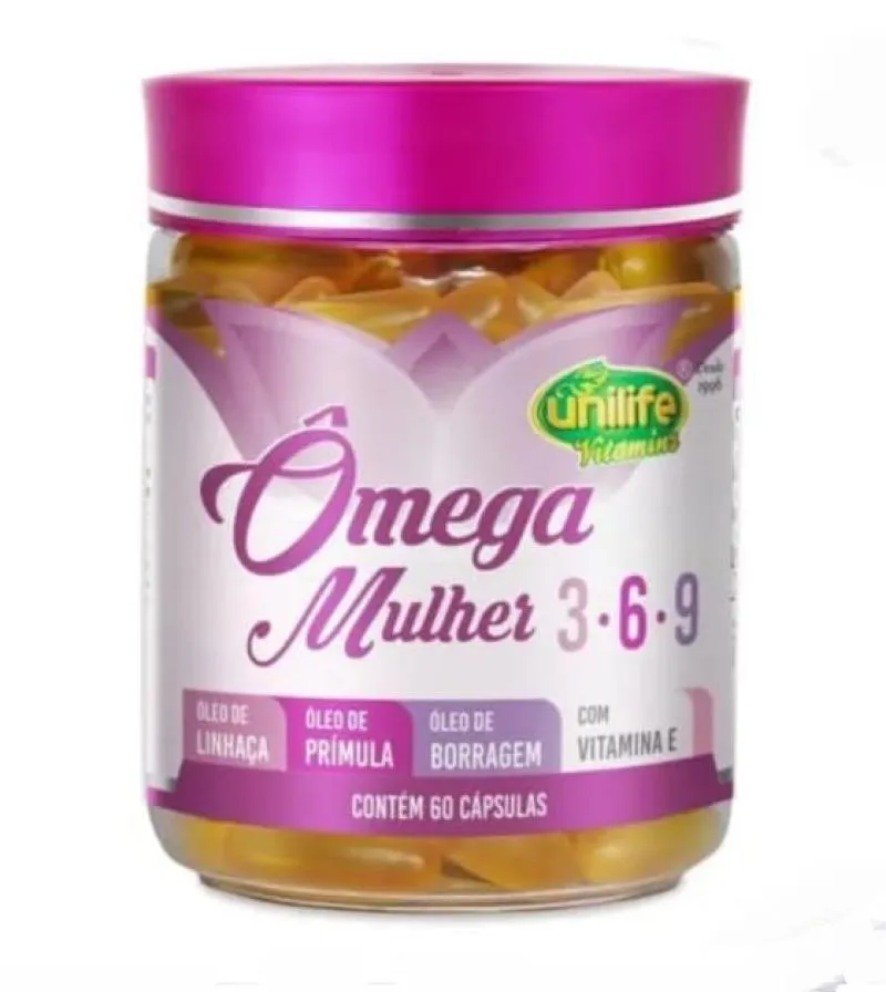 ÔMEGA MULHER 3-6-9 60 CáPSULAS UNILIFE