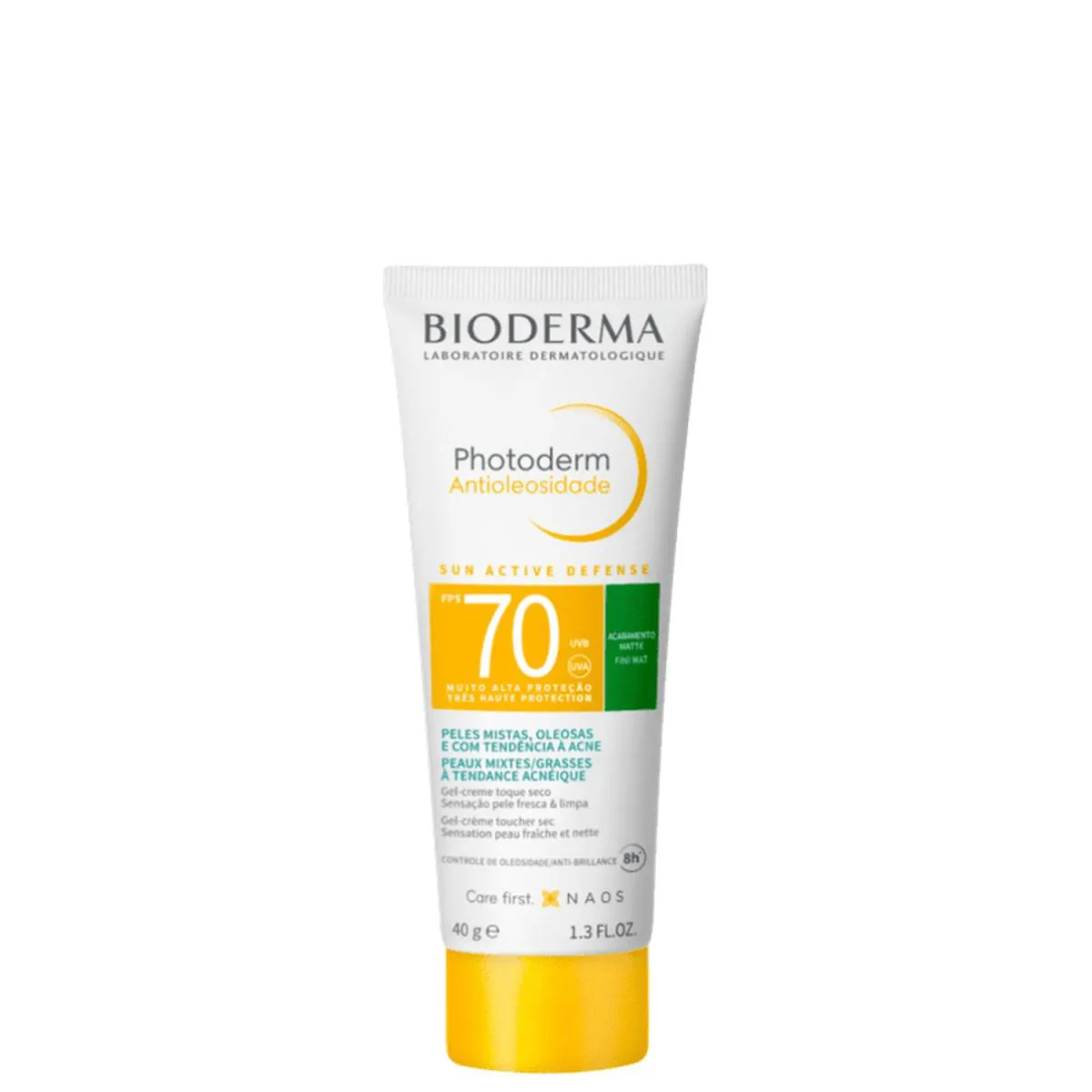 BIODERMA PHOTODERM ANTIOLEOSIDADE PROTETOR SOLAR FACIAL FPS70 SEM COR 40G (3701129810224)