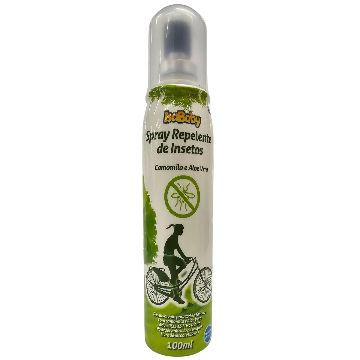 REPELENTE DE INSETOS SPRAY CAMOMILA E ALOE VERA ISABABY 100ML