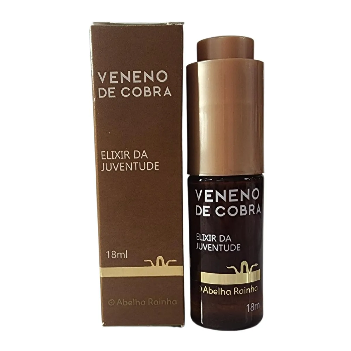 SéRUM ELIXIR DA JUVENTUDE VENENO DE COBRA ABELHA RAINHA 18ML