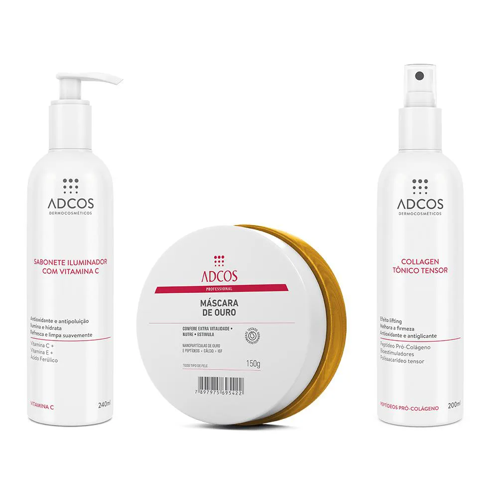 KIT REVITALIZAçãO FIRMADORA 3 ITENS