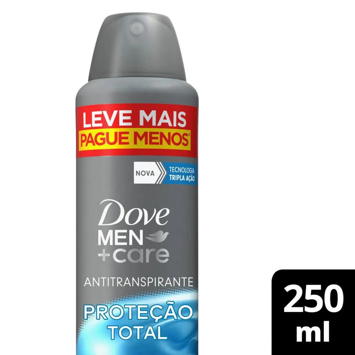 Desodorante Antitranspirante Aerosol Dove Men +Care Proteção Total 72h 250ml