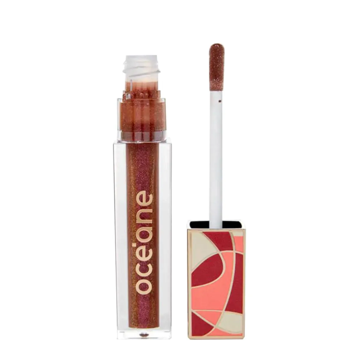 OCéANE CAPRI LIPGLOSS MAJESTIC MARROM - BRILHO LABIAL 4G Ocmajesticmarrom