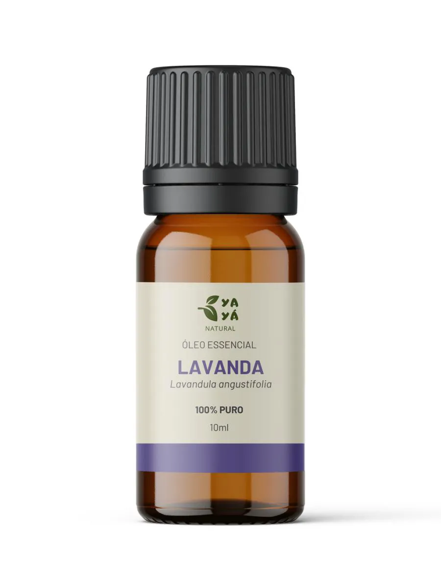 ÓLEO ESSENCIAL LAVANDA 100% PURO - 10ML YAYá NATURAL