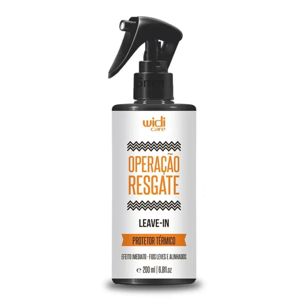 LEAVE-IN VEGANO OPERAçãO RESGATE WIDI CARE 200ML REPARAçãO