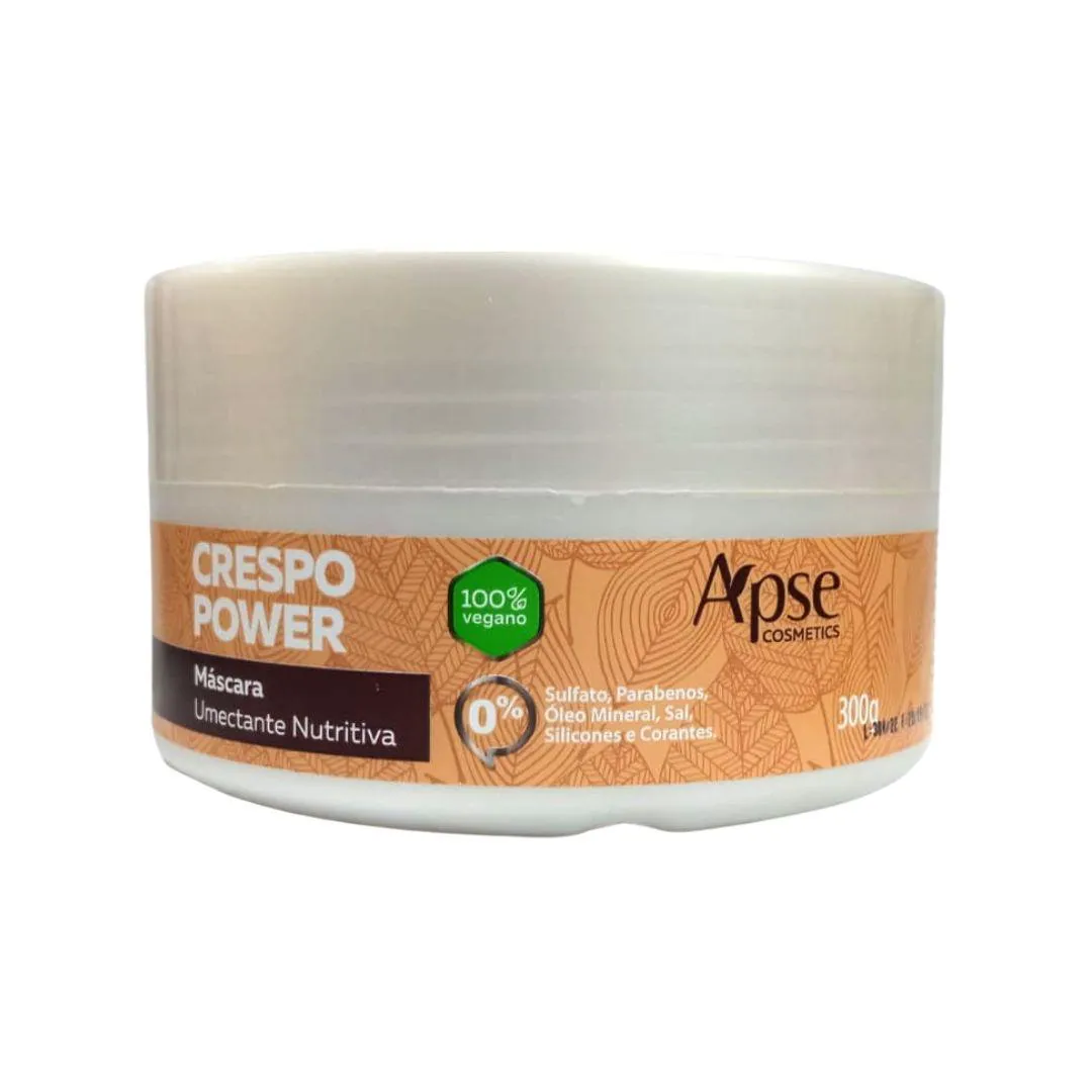 MáSCARA UMECTANTE NUTRITIVA CRESPO POWER APSE 300G VEGANO