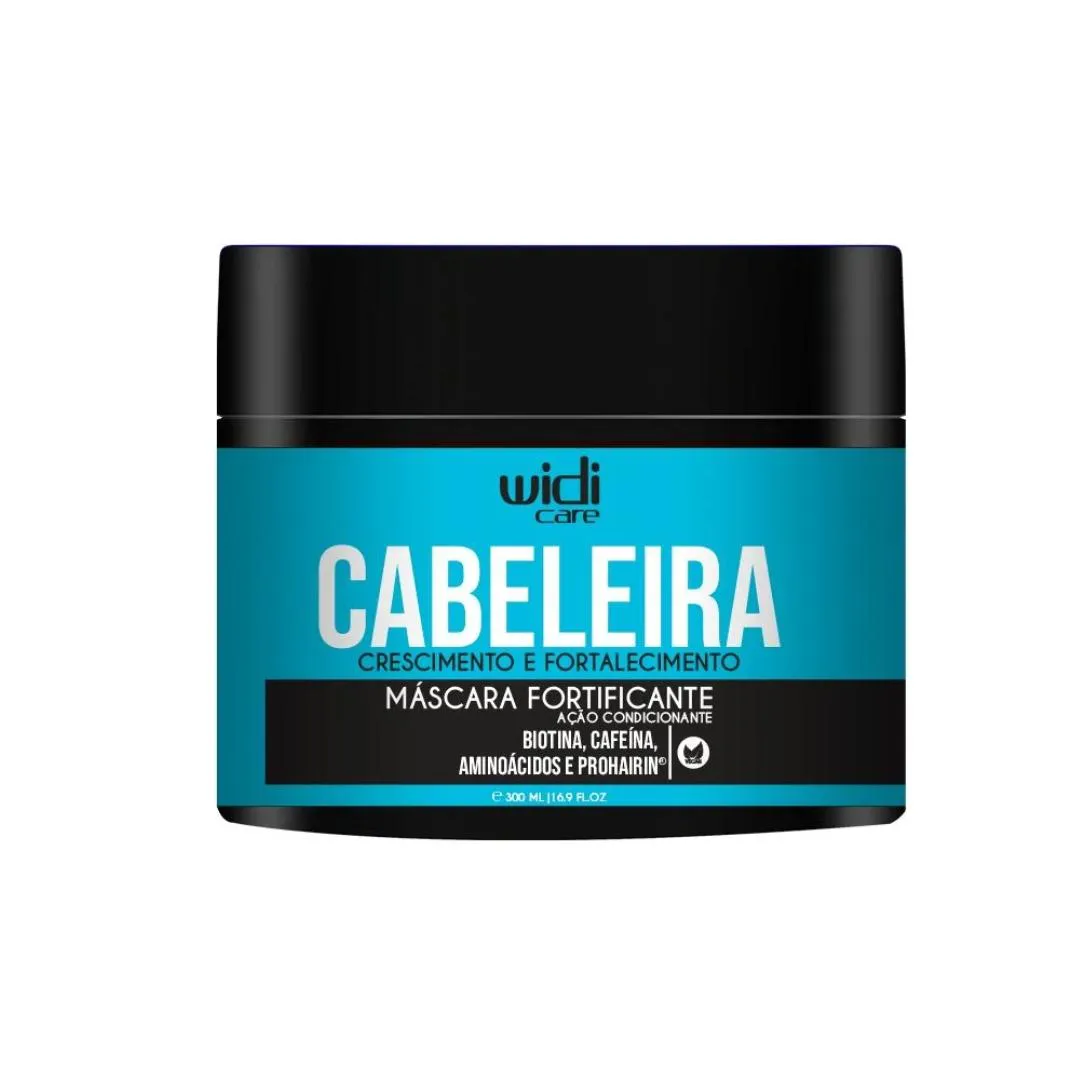 MáSCARA FORTIFICANTE CABELEIRA CRESCIMENTO WIDI CARE 300G