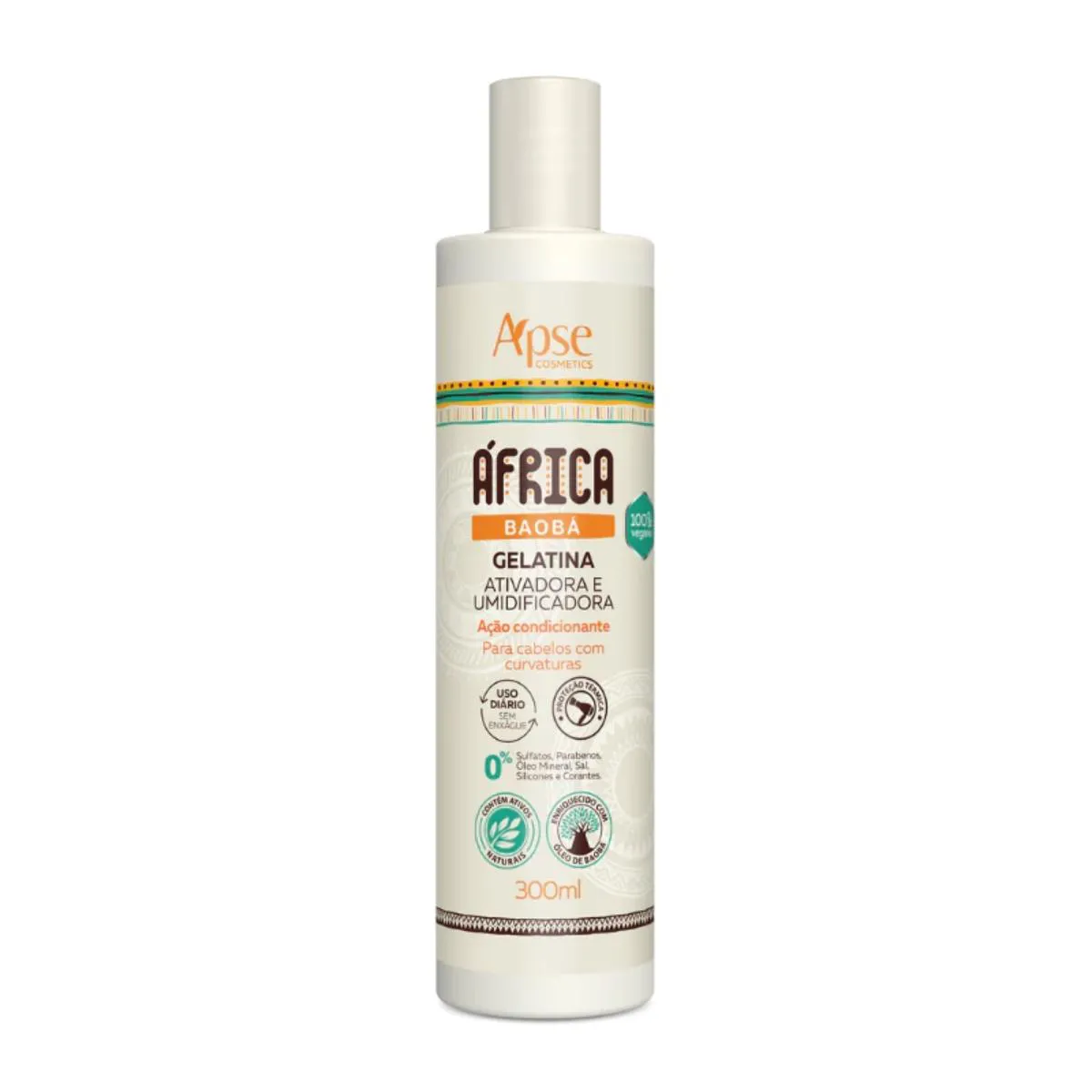 GELATINA ATIVADORA E UMIDIFICADORA AFRICA BAOBA APSE 300ML