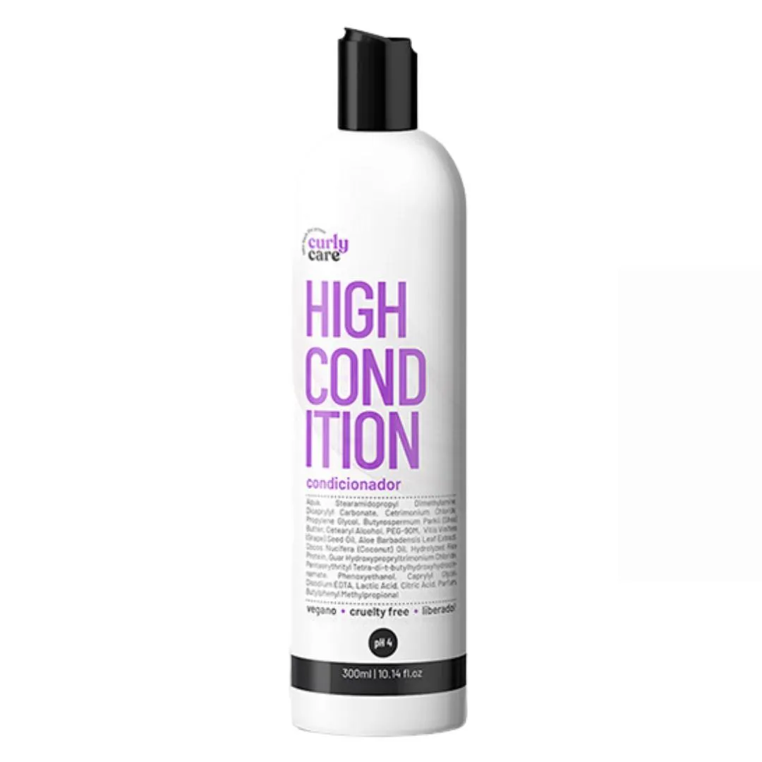 CONDICIONADOR CACHOS VEGANO HIGH CONDITION CURLY CARE 300ML