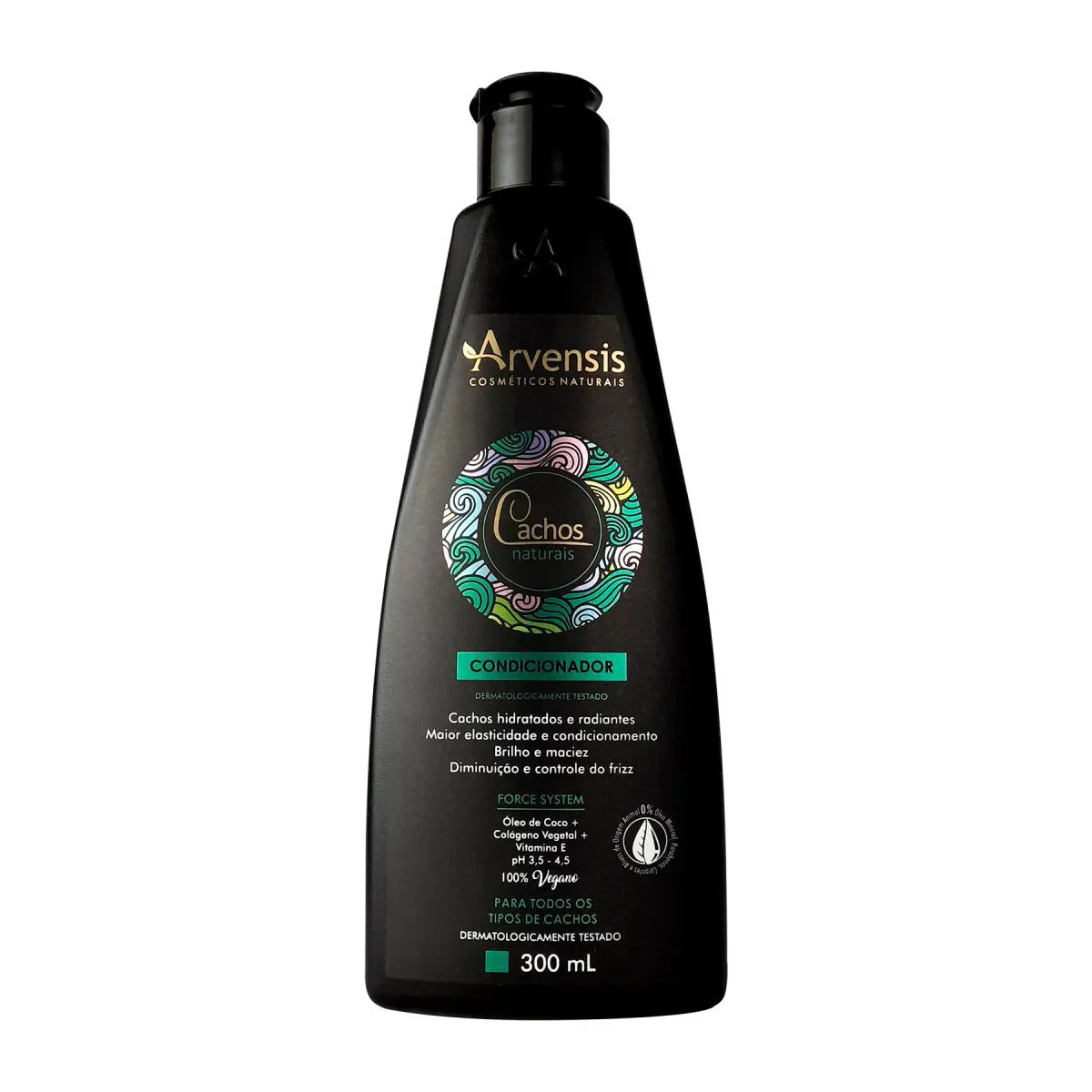 CONDICIONADOR ARVENSIS CACHOS NATURAIS VEGANO 300ML