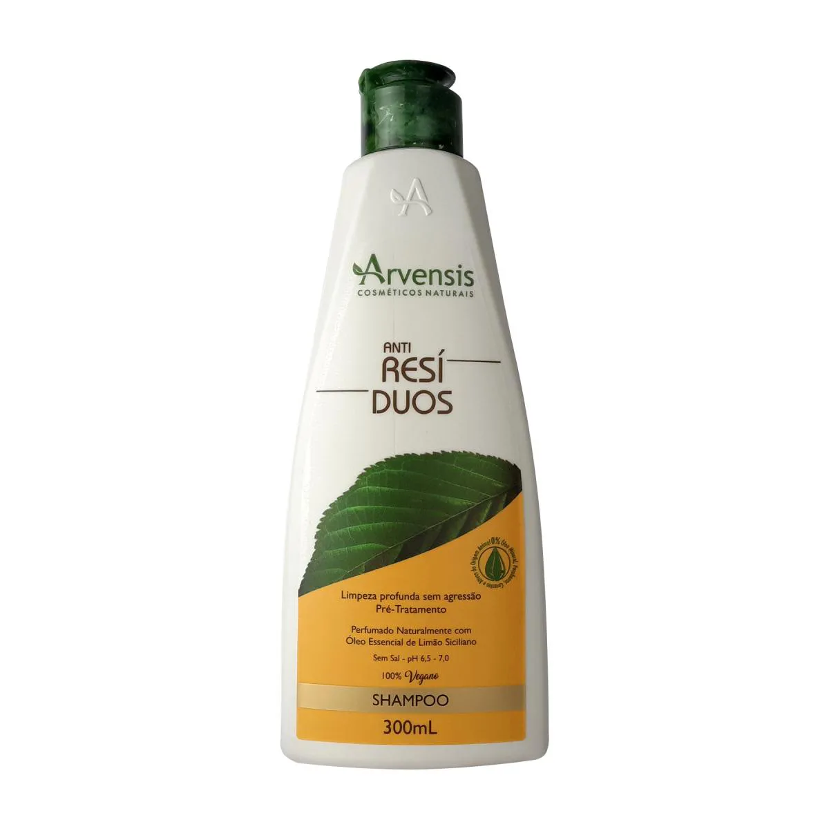 SHAMPOO ANTI RESíDUOS SEM SAL VEGANO ARVENSIS 300ML