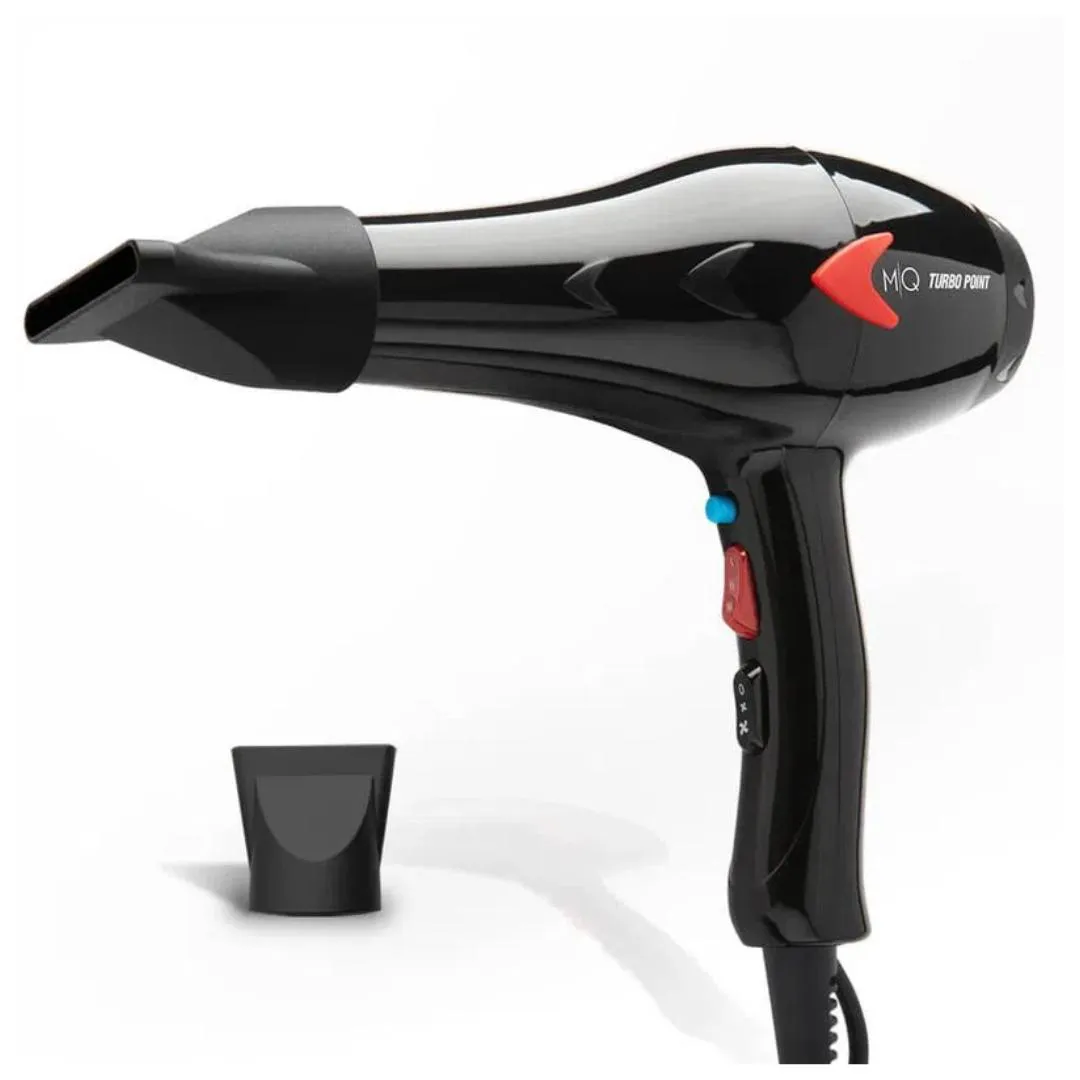 SECADOR DE CABELO MQ PROFESSIONAL TURBO POINT 2000W Preto 220v