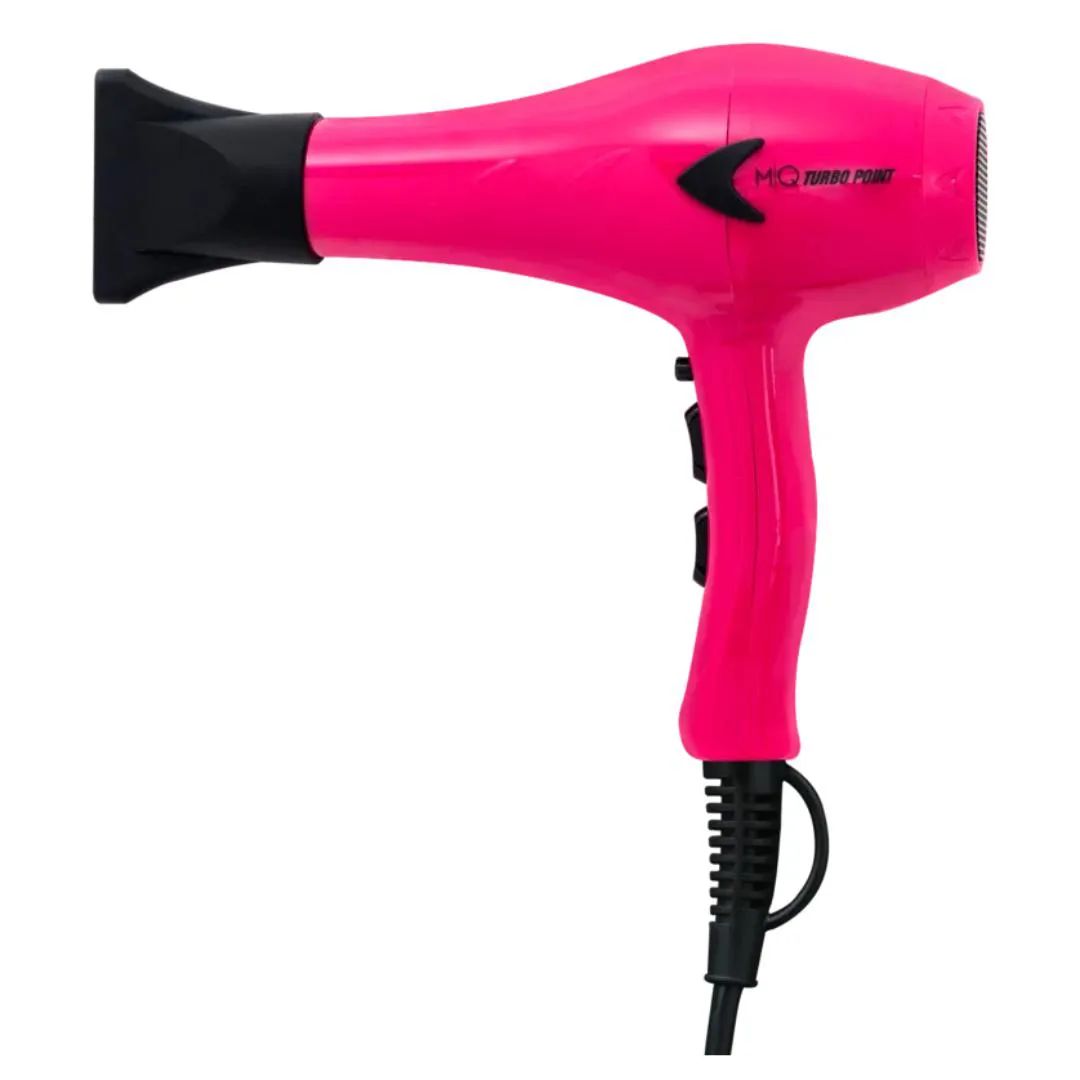 SECADOR DE CABELO MQ PROFESSIONAL TURBO POINT 2000W Rosa 220v