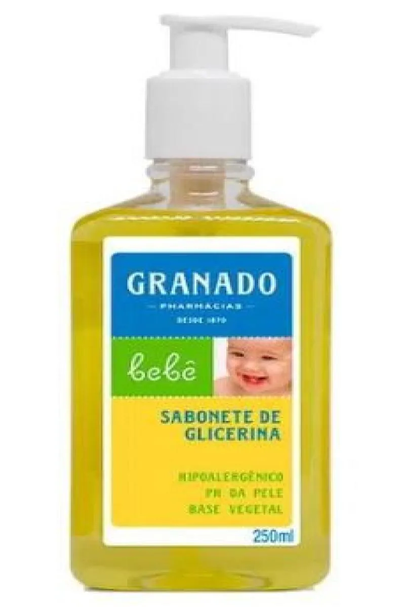 SABONETE LíQUIDO BEBê GLICERINA TRADICIONAL GRANADO  -  250ML