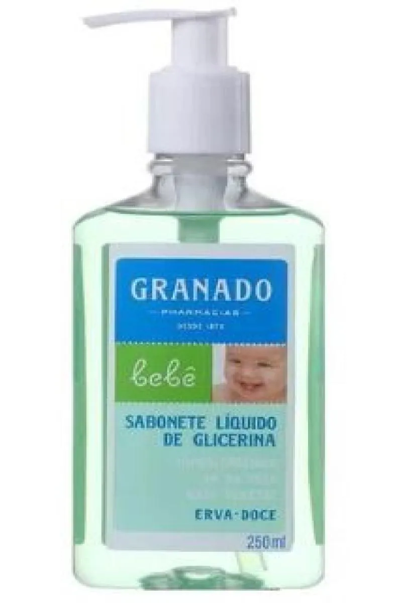 SABONETE LíQUIDO BEBê ERVA-DOCE GRANADO - 250ML