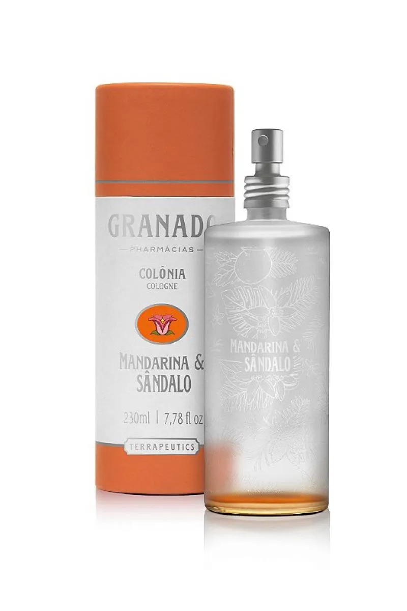 Mandarina e Sândalo Granado Cologne 230ml - Perfume Unissex