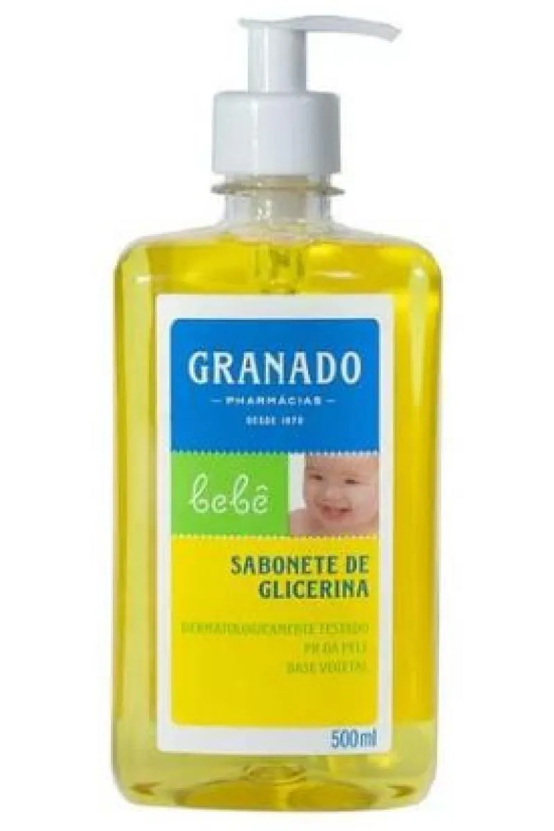 SABONETE LíQUIDO BEBê GLICERINA TRADICIONAL GRANADO - 500ML